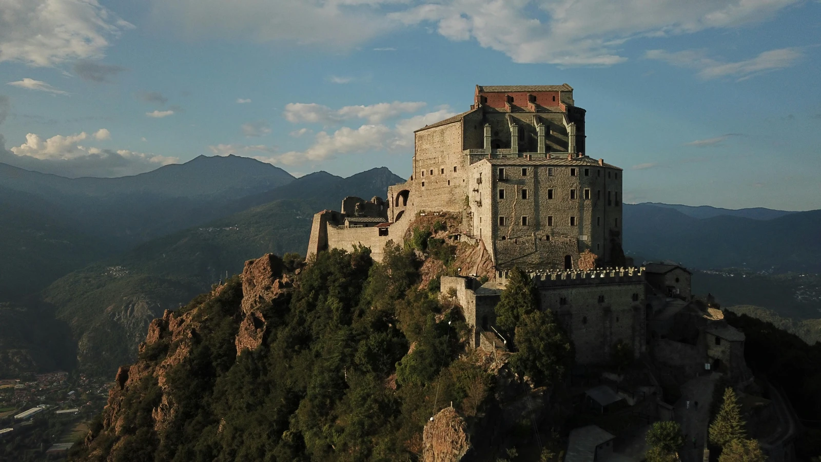 Castello Bizantino di Angelokastro perched on a rocky headland in northwest Corfu