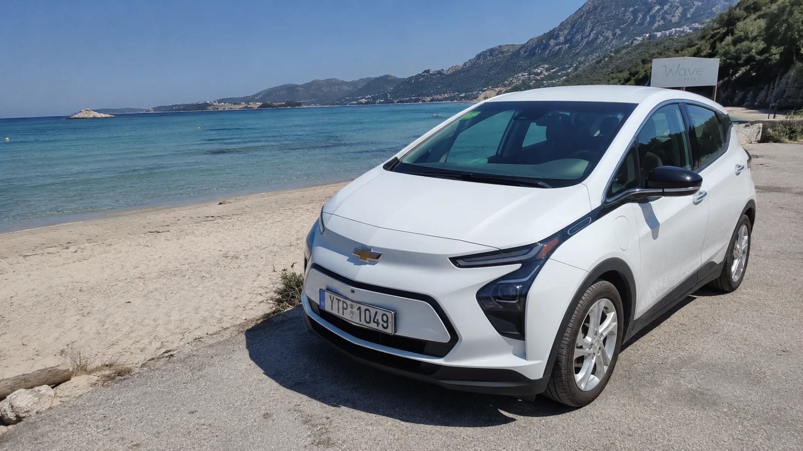 Elektroautovermietung Korfu - Chevrolet Bolt mit null Emissionen